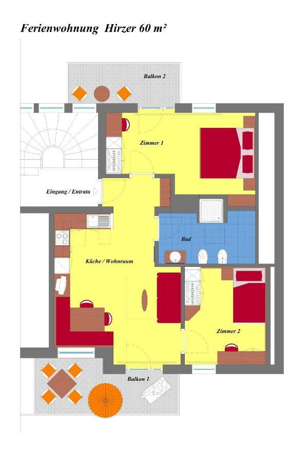 Ferienwohnungen Obermoarhof ลากุนโด ภายนอก รูปภาพ